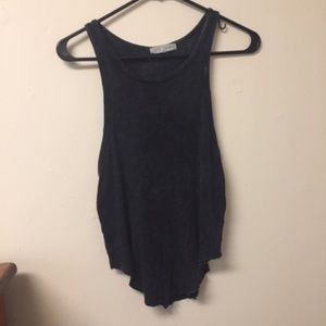 Joah Brown Graphite Rib Tank